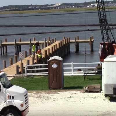 New Jersey Marine Construction, New Jersey Waterfront Construction, New Jersey Dock Builder, Dock Connection, Fixed Pier Dock New Jersey 